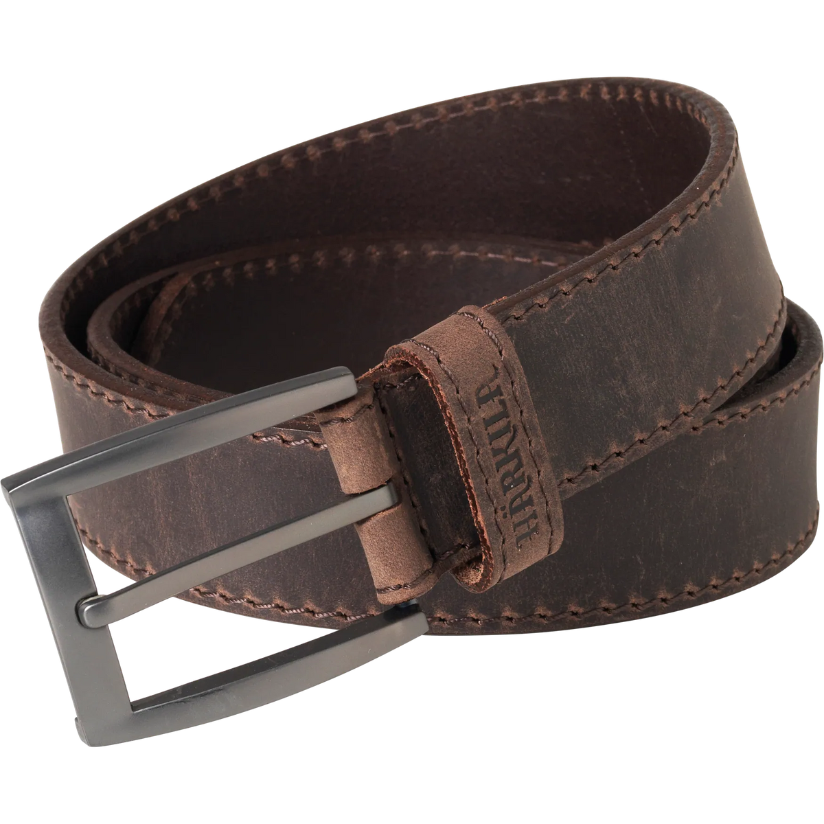 Arvak leather belt - Deep brown