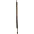 Shotgun sling in leather - Dark brown