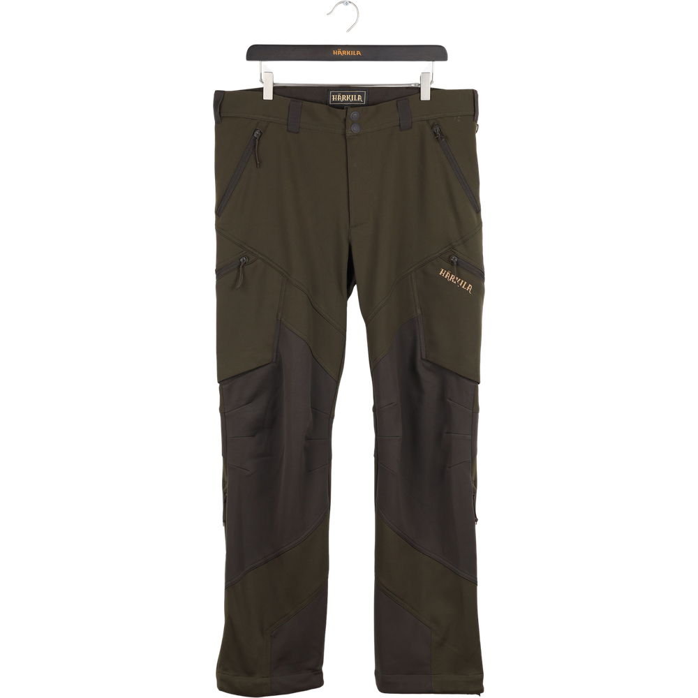 VETTED VINTAGE™ Lagan Trousers - Willow green/Deep brown